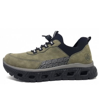 Rieker Morelia Slipper in 54 grün kombi