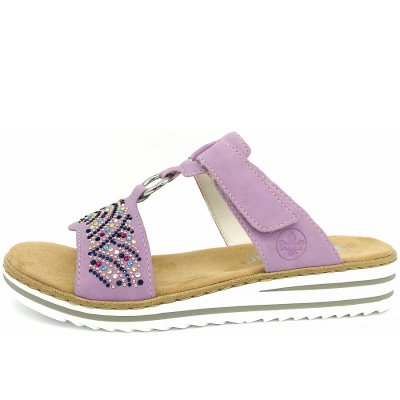 Rieker Pantolette in Lila Rieker Pantolette in Lila