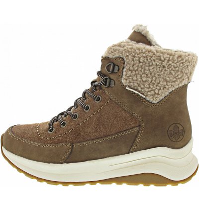 Rieker Schnürstiefel in wood-sattel-lehm