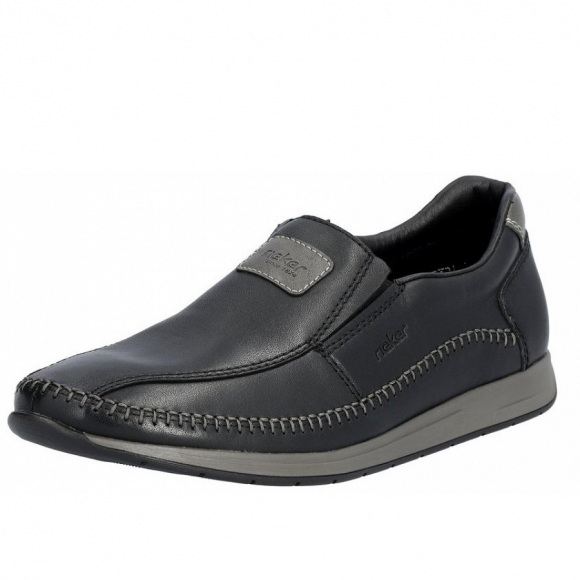 Rieker Slipper in schwarz