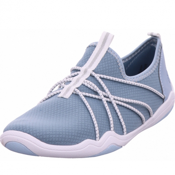 Rieker barfuss Slipper in blau