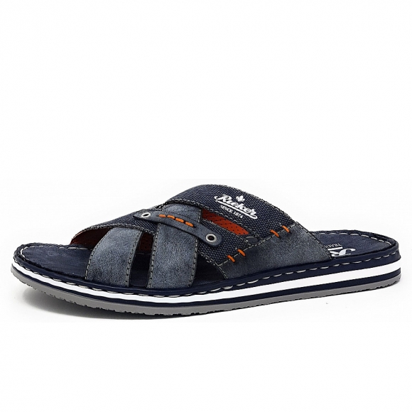 Rieker Pantolette in blau