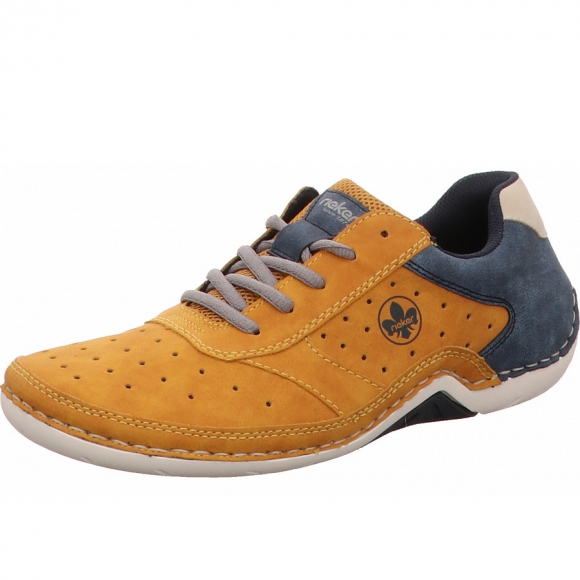 Rieker Schnürschuhe in gelb