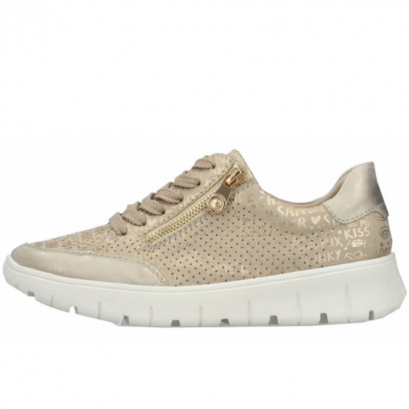 Rieker Schnürschuh in Gold Rieker Schnürschuh in Gold