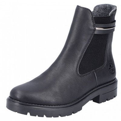 Rieker Stiefelette in schwarz
