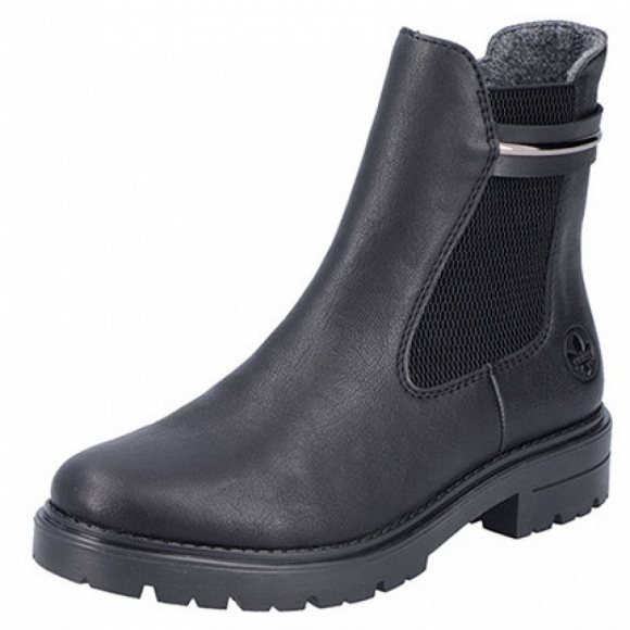 Rieker Stiefelette in schwarz