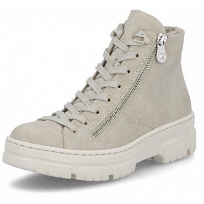 Rieker Schnürstiefel in beige