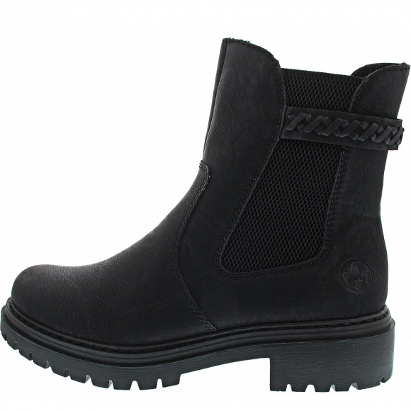 Rieker Stiefelette in schwarz