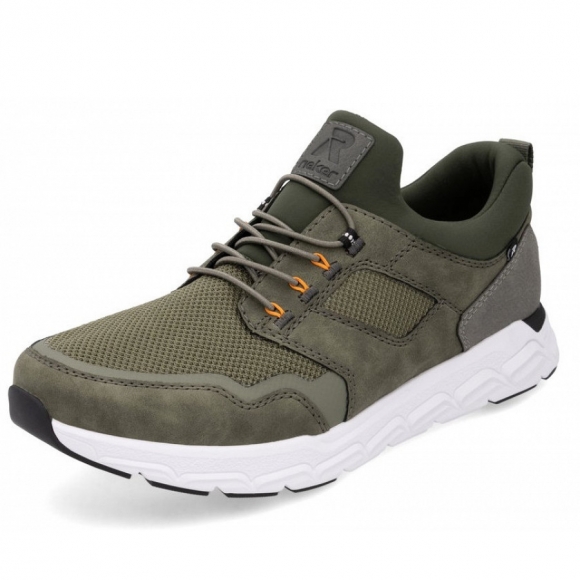 Rieker sportlicher Schnürer in olive
