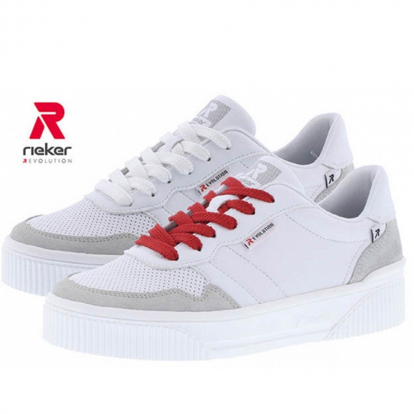 Rieker Evolution Sneaker in weiß
