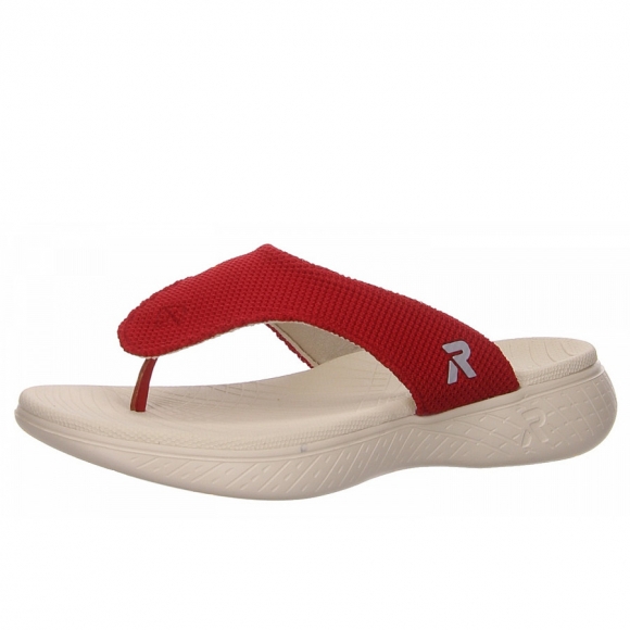 Rieker Pantolette in rot