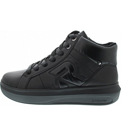 Rieker Schnürstiefel in schwarz