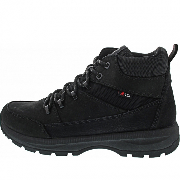 Rieker Schnürstiefelette in schwarz
