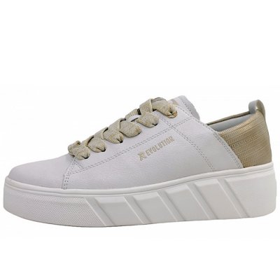 Rieker Rock/Alula/Alabama Sneaker low in 81- Weiß/Muschel