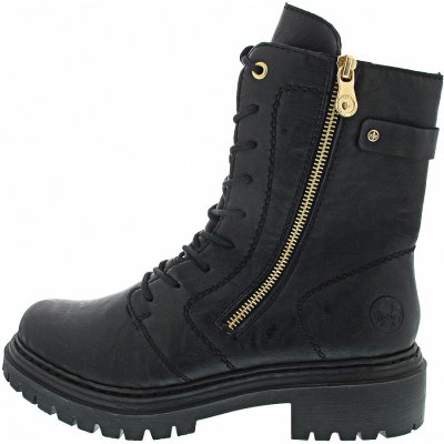 Rieker Schnürstiefel in schwarz