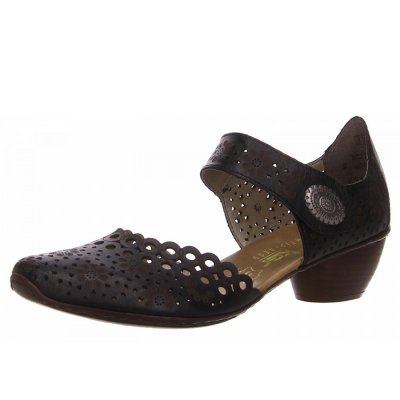 Rieker Spangenpumps in schwarz