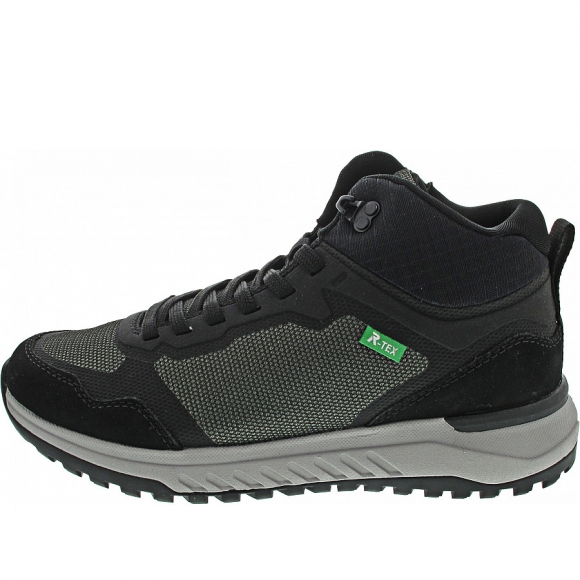 Rieker Evolution Schnürstiefel in Grün kombi