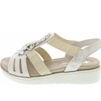 Rieker Sandale in beige-gold