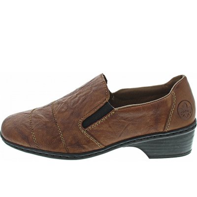Rieker Slipper in cuoio-muskat