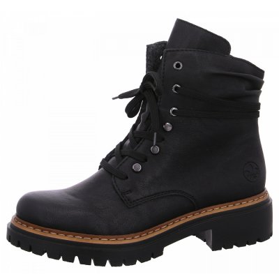 Rieker Schnürstiefel in 00 schwarz