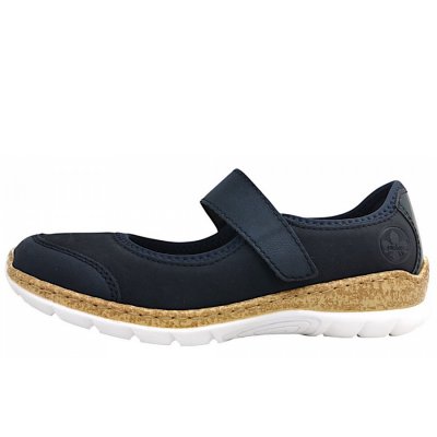 Rieker Ballerina in blau 14