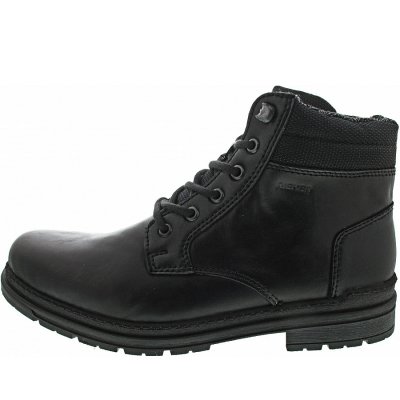 Rieker Schnürstiefelette in schwarz