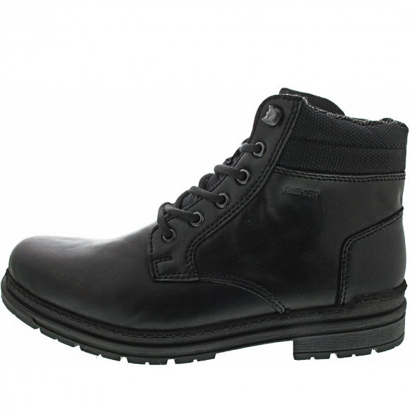 Rieker Schnürstiefelette in schwarz