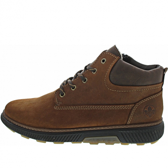 Rieker Schnürstiefel in noce-schoko