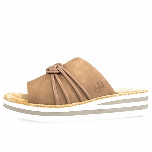 Rieker Nabukino Pantolette in 62 Shell
