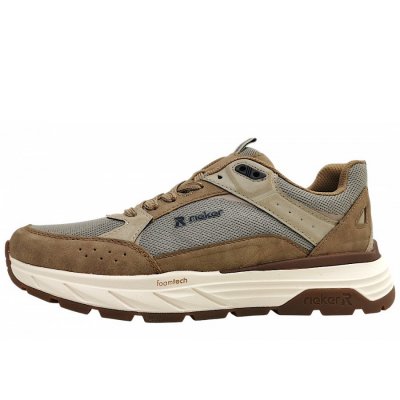 Rieker sportlicher Schnürer in beige 64 Rieker sportlicher Schnürer in beige 64