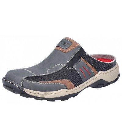 Rieker Pantolette in blau