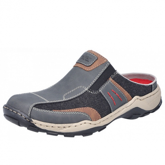 Rieker Pantolette in blau