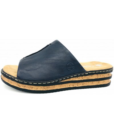 Rieker Pantolette in blau dunkel