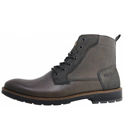 Rieker Schnürstiefel in 46 lila/anthra.