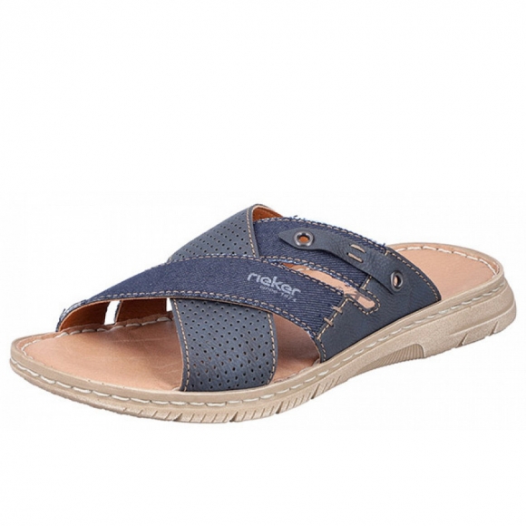 Rieker Pantolette in blau