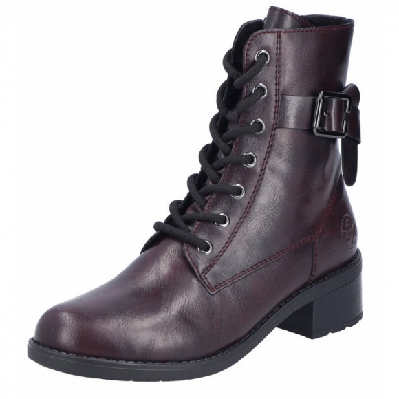 Rieker Schnürstiefel in bordo