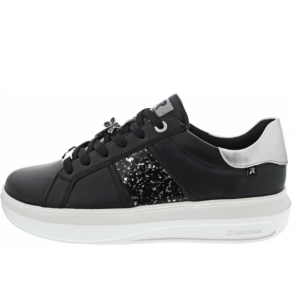 Rieker Sneaker in schwarz kombi