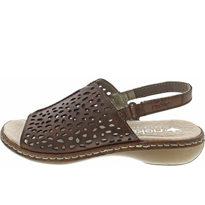 Rieker Sling Sandalette in braun
