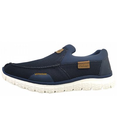 Rieker Foil/Scuba/Balti/Almada Slipper in 14 Pazific/ Navy/ Nuss