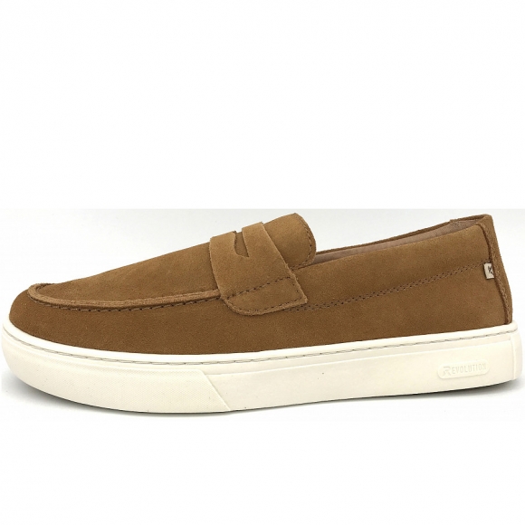 Rieker Slipper in braun mittel