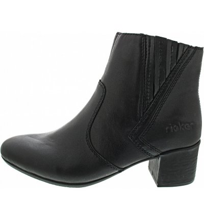Rieker Stiefelette in schwarz