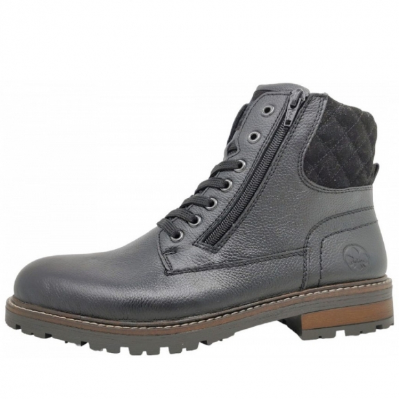 Rieker Schnürstiefel in 00 schwarz
