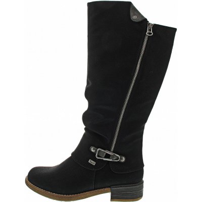 Rieker Schaftstiefel in schwarz-smoke
