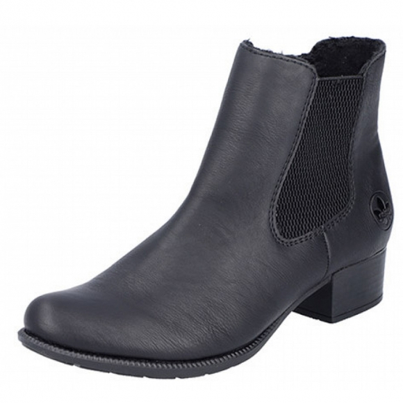 Rieker Stiefelette in schwarz