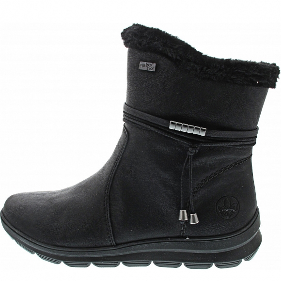 Rieker Stiefelette in schwarz