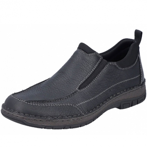 Rieker Slipper in schwarz