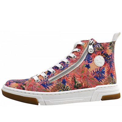 Rieker Morelia Stiefelette in rosa-jungle