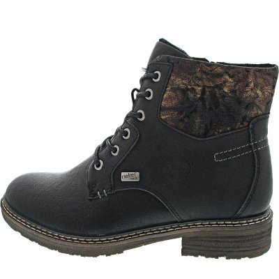 Rieker Schnürstiefel in schwarz