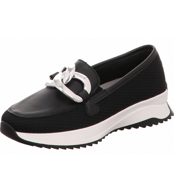 Rieker Slipper in schwarz