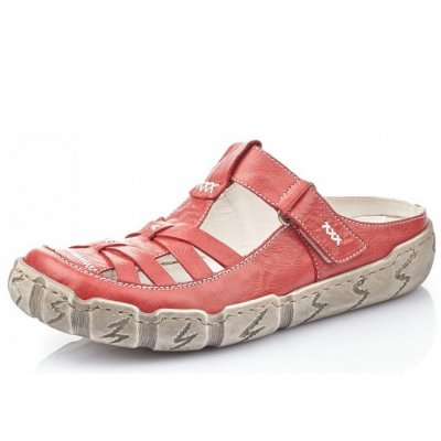 Rieker Pantolette in rosso Rieker Pantolette in rosso